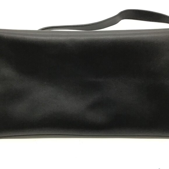 Celine All Soft Tricolor Shoulder Bag – Navy Suede, Black Leather, Red Interior - Picture 8 of 11